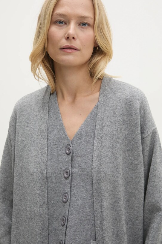 Answear Lab cardigan gri N7178.HKK