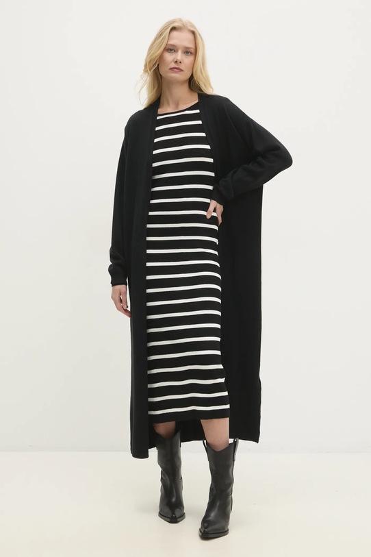 Kardigan Answear.LAB N7178.HKK crna WW25