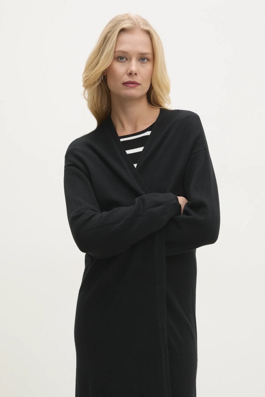 Kardigan Answear.LAB crna N7178.HKK