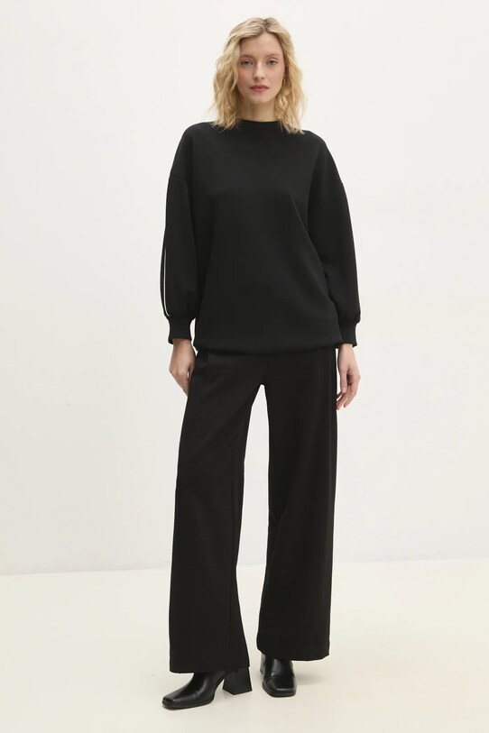 Answear Lab bluza 92753.ILK negru WW25