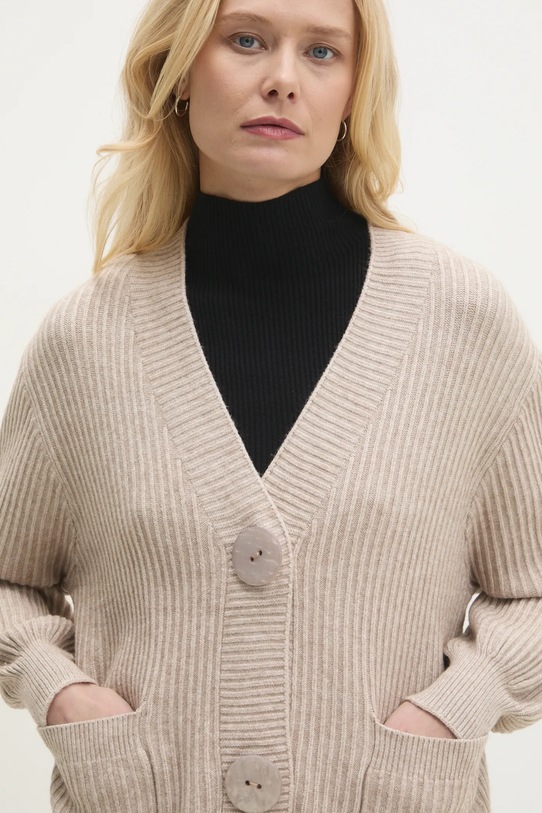Kardigan Answear.LAB béžová C175B.HKK
