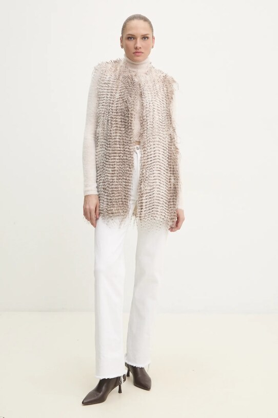 Answear.LAB sweter 42461.tms beżowy WW25