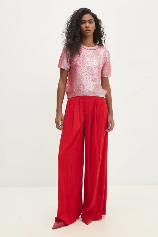 Answear.LAB sweter 4513..tms czerwony WW25