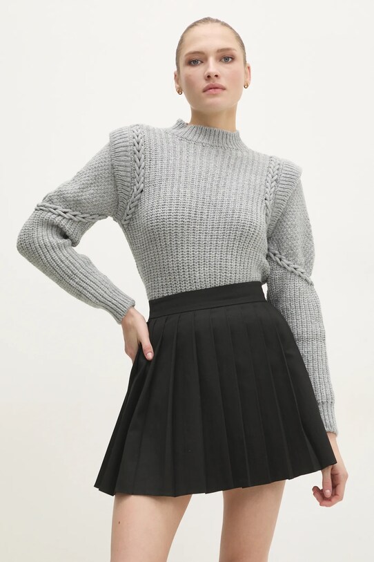 Sveter Answear.LAB melanž sivá TT3820.tms