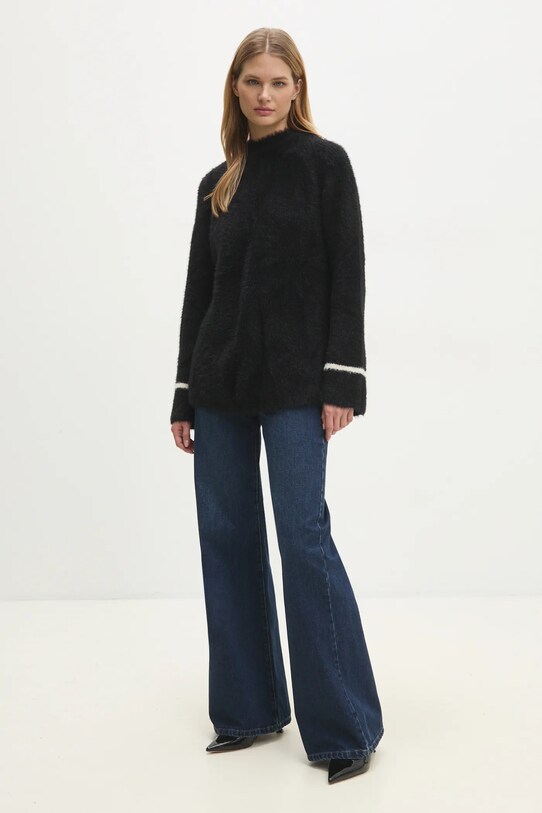 Светр Answear.LAB 24520.tms чорний WW25