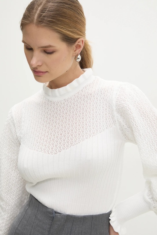 Πουλόβερ Answear.LAB άλλο λευκό 23512.tms