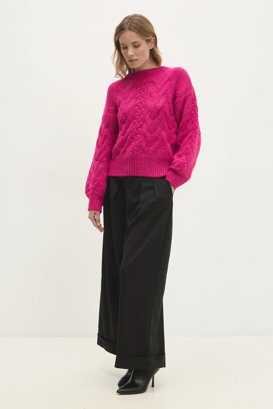 Answear Lab sweter 30064.tos różowy WW25