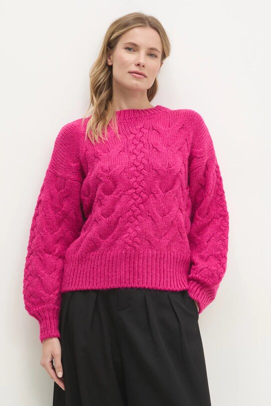 Answear Lab sweter różowy 30064.tos