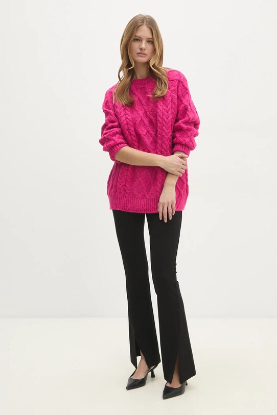 Answear.LAB sweter 30060.tos różowy WW25