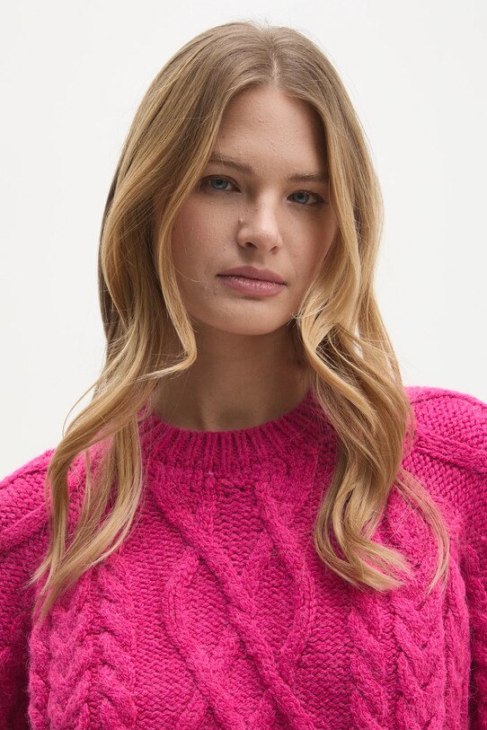 Answear Lab sweter różowy 30060.tos