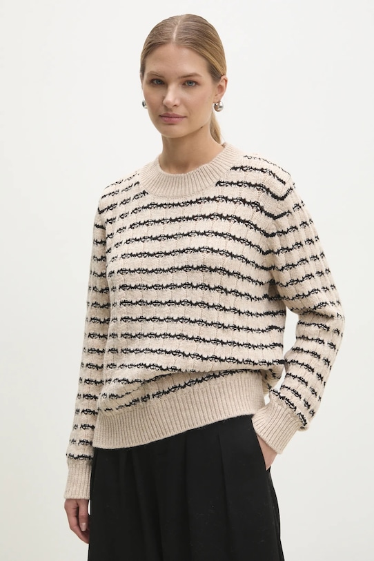 Свитер Answear.LAB остальные бежевый 70230.tos