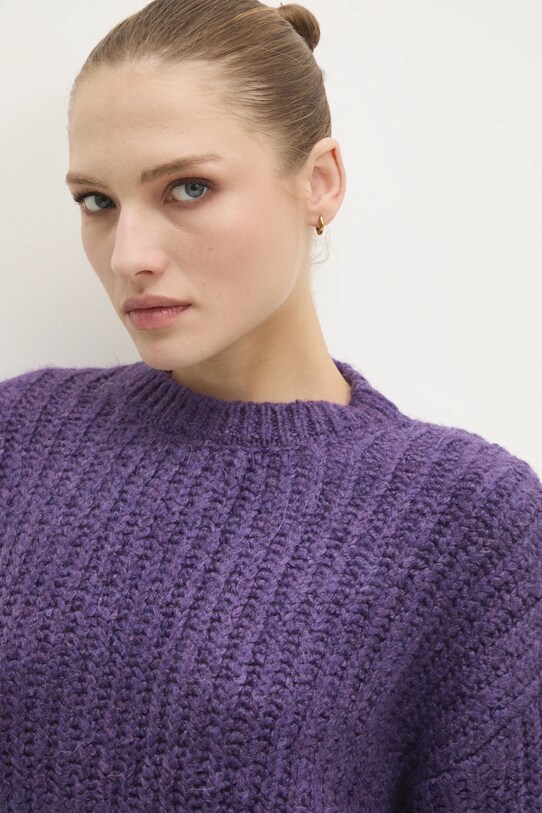 Answear Lab sweter 4701.tos fioletowy