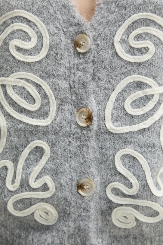 Answear Lab cardigan de lana M2811.HWK gri