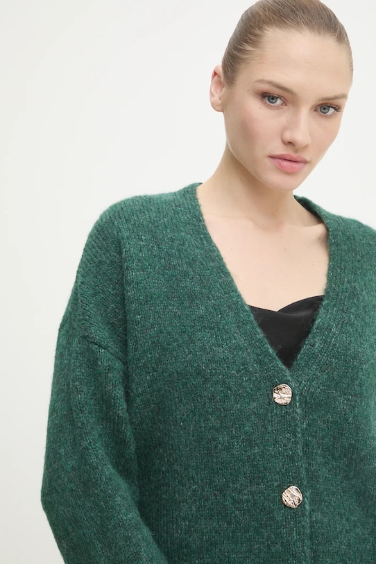 Answear Lab cardigan de lana verde sng.69.tos