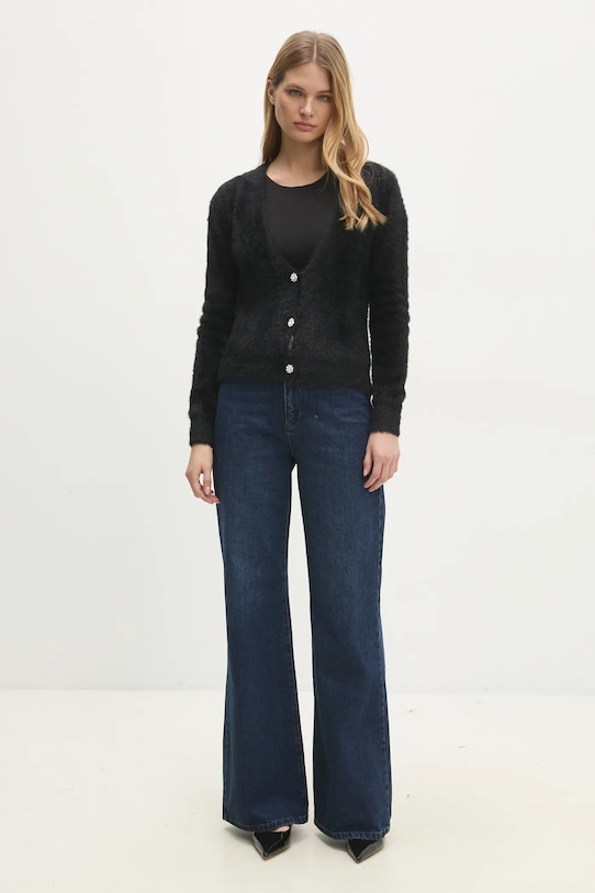 Answear Lab cardigan 21148.ims negru WW25