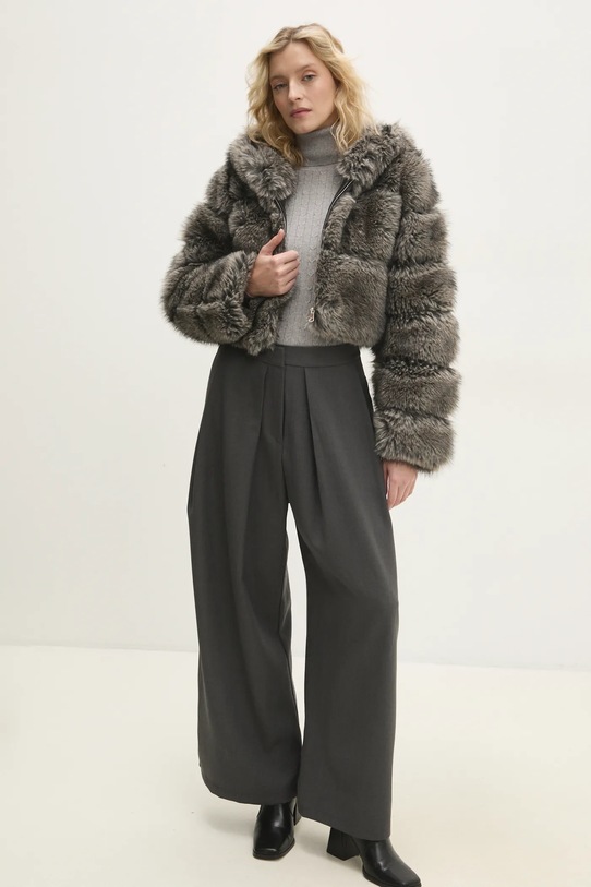 Answear Lab pulover mc8003.ILK gri WW25