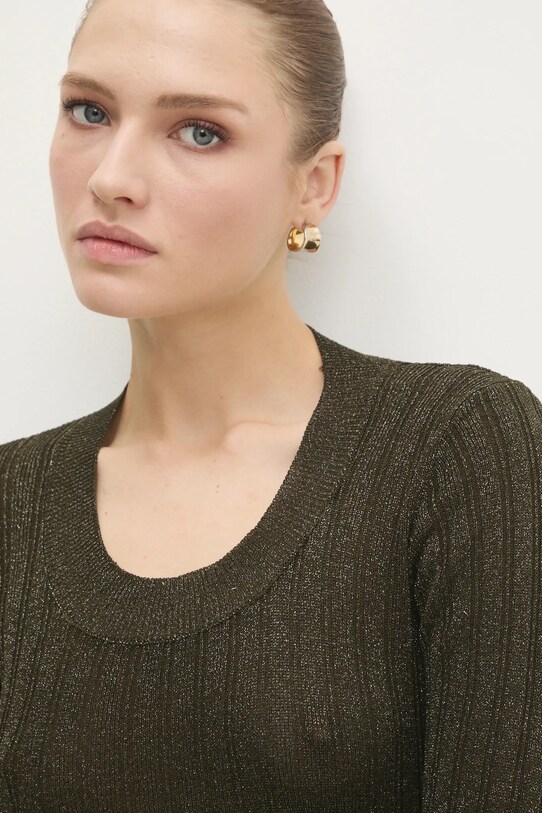 Answear Lab pulover verde 8083.ilk