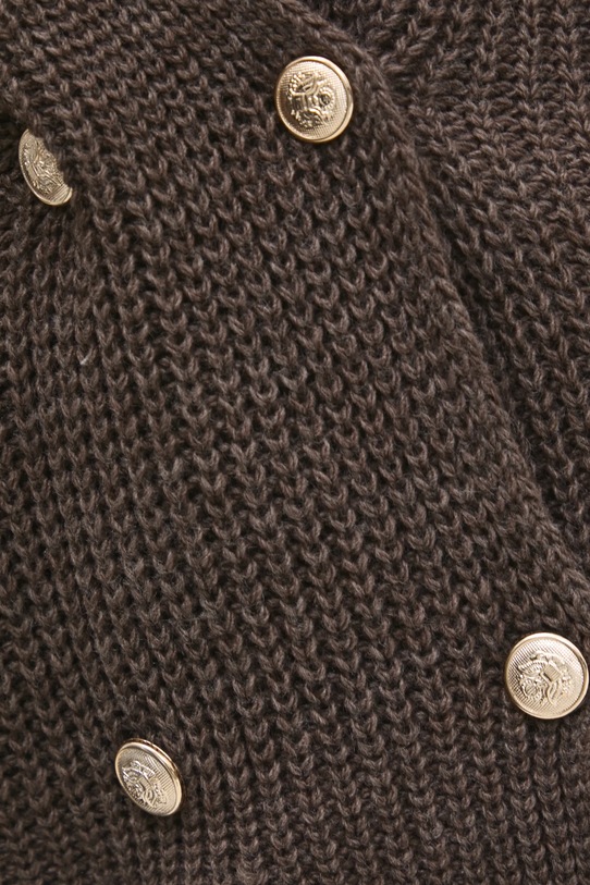 Answear.LAB sweter z wełną 8927.ilk brązowy