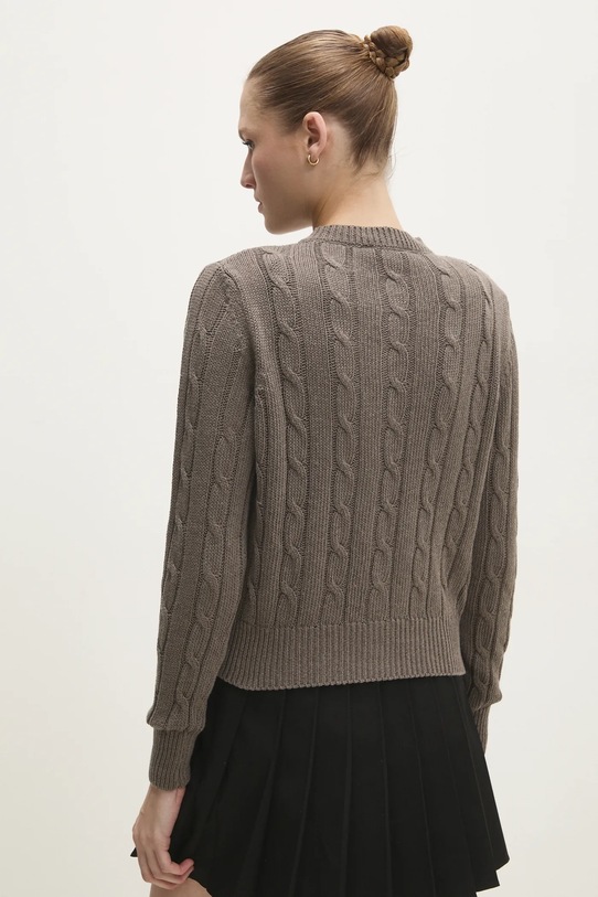 Oblečenie Kardigán Answear.LAB 8891.ILK hnedá