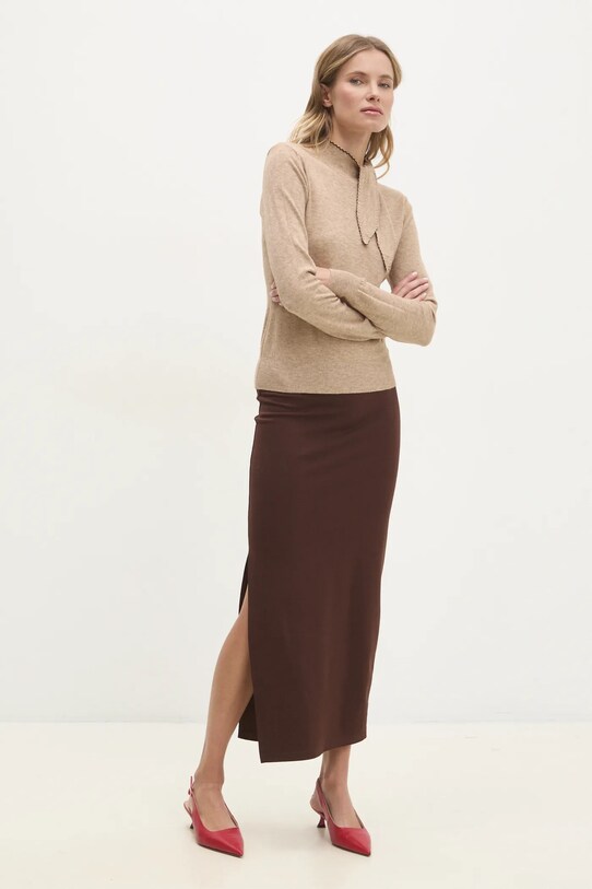 Answear Lab maglione 3471.ilk beige WW25