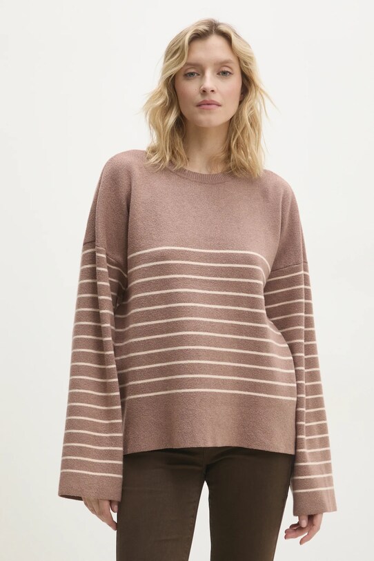 Answear Lab maglione medio spessore marrone sng.74.tos