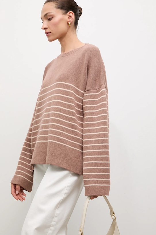 Answear Lab maglione medio spessore marrone sng.74.tos