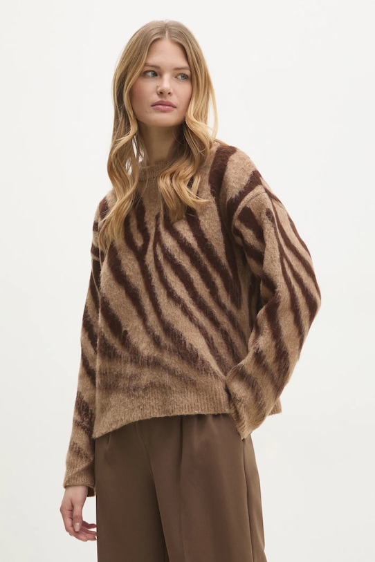 Светр Answear.LAB інші коричневий sng.78.TJS