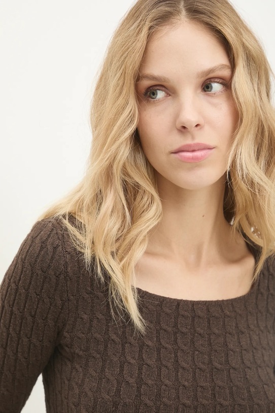 Sveter Answear.LAB hnedá CBMA0742.IKK