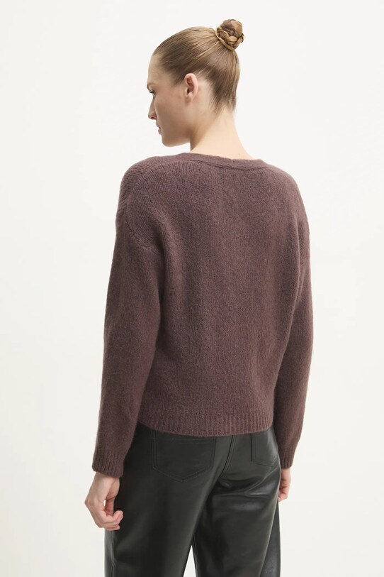 Одежда Кардиган с шерстью Answear.LAB LU61001.FLK коричневый