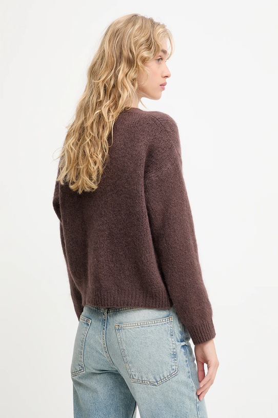 Îmbrăcăminte Answear Lab cardigan de lana LU61001.FLK maro
