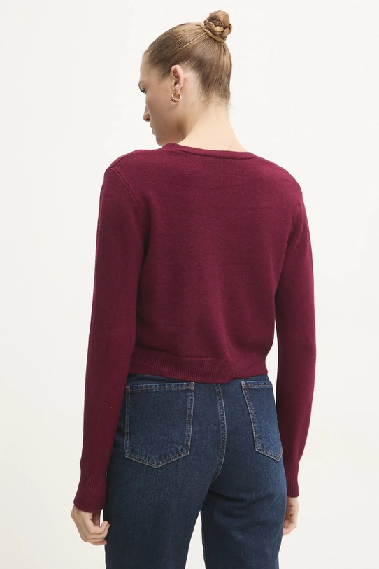 Îmbrăcăminte Answear Lab cardigan CBCR3521.ikk burgundia