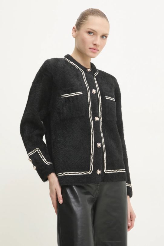 Answear Lab cardigan mv068.flk negru WW25