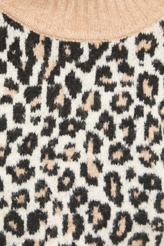 Answear.LAB sweter z domieszką wełny m776.FLK beżowy
