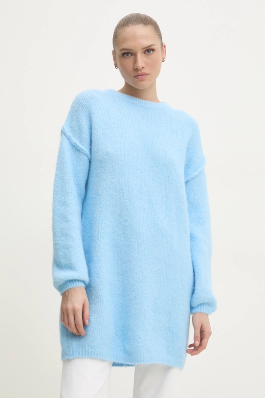 Answear Lab maglione in lana blu ch.1689.flk