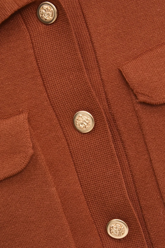 Πλεκτή ζακέτα Answear.LAB AR304.fos καφέ