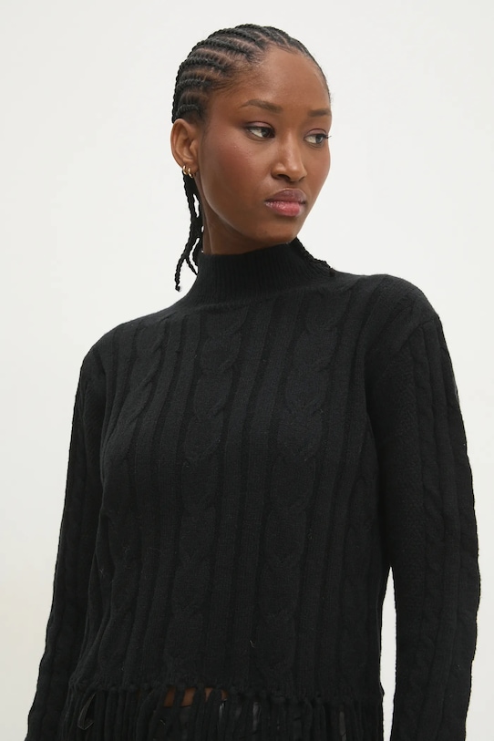 Answear Lab pulover negru 8295.fos