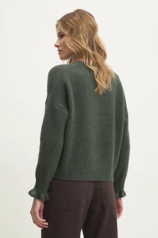 Odjeća Pulover s dodatkom vune Answear.LAB lu61002.fos zelena