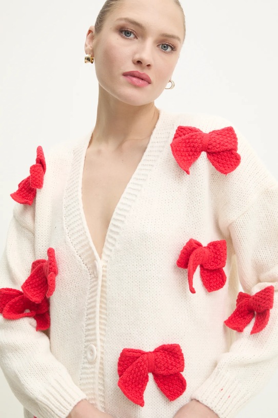 Sveter Answear.LAB s prímesou vlny biela 2423.fos