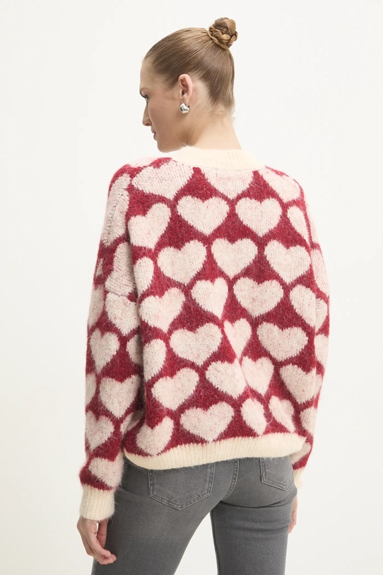 Одяг Светр з вовною Answear.LAB 7207.fos бордо