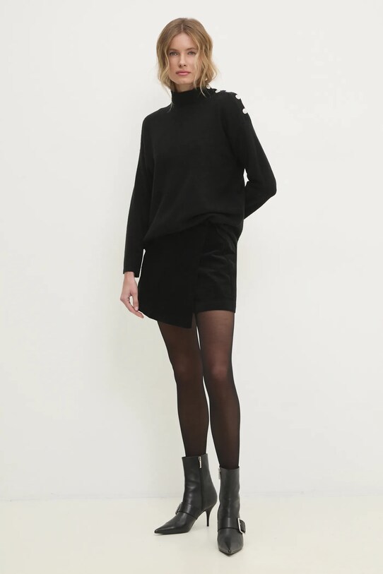 Answear Lab pulover de lana DL368.hos negru WW25