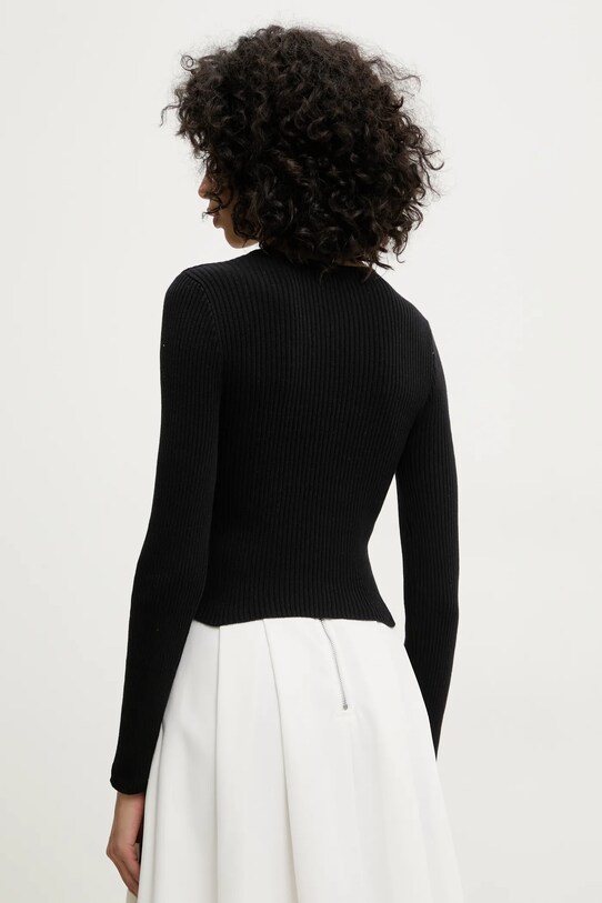 Îmbrăcăminte Answear Lab cardigan din bumbac LKC.364LELOB.ums negru