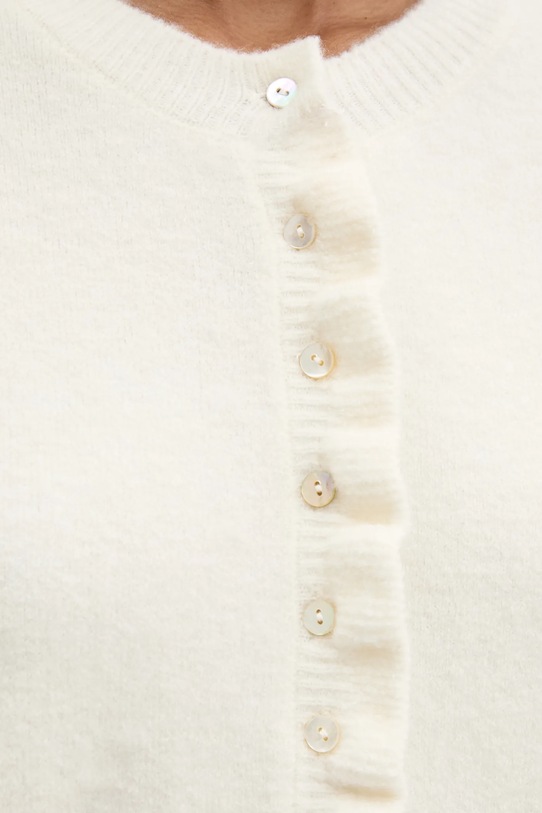 Vlnený kardigán Answear.LAB sng.102.tos biela