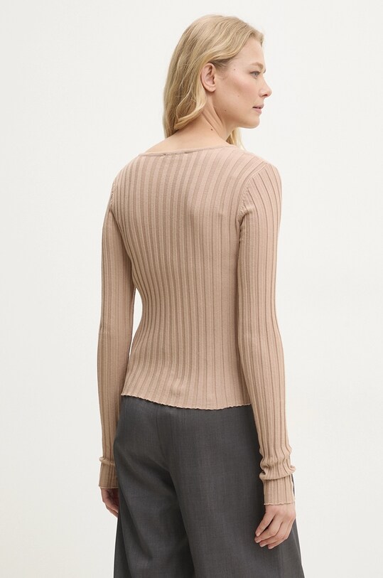 Îmbrăcăminte Answear Lab cardigan MT9475.hlk bej