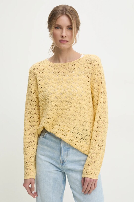 Svetr Answear Lab kulatý žlutá 15P314.HWK