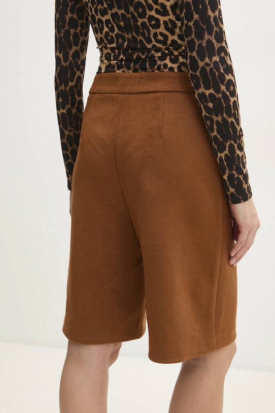 Îmbrăcăminte Answear Lab pantaloni scurti sng.68.tos maro