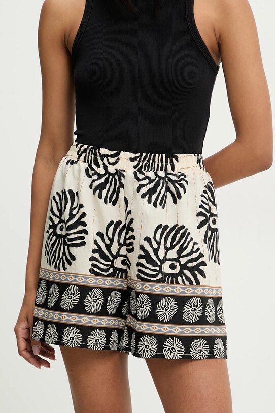 Answear Lab pantaloni scurti panza negru NL257207.ums