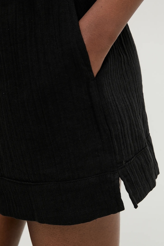 Answear.LAB szorty bawełniane czarny LSRT.659BILLYBLK.ums