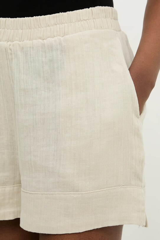 Answear Lab pantaloni scurti din bumbac bej LSRT.659BILLYECR.ums