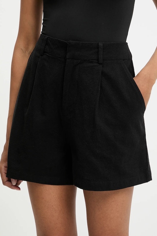 Bavlnené šortky Answear.LAB bavlna čierna LSRT.620OLIVEBLK.ums