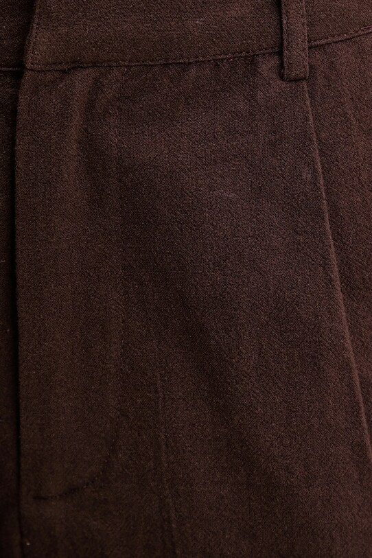 Бавовняні шорти Answear Lab коричневий LSRT.620OLIVECHO.ums